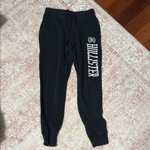 Hollister Black Jogger Pants